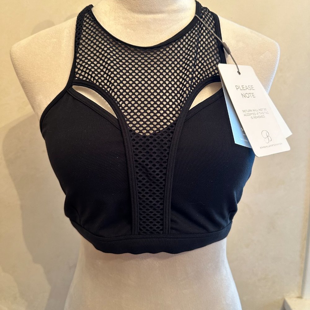 Bombshell Sportswear - Attitude Mohawk Sports Bra - Size XL - NWT!